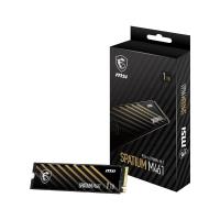 MSI 1TB SPATIUM M461 NVME M.2 SSD R:5000 W:3200,PCIe 4.0,3D NAND,Gen4
